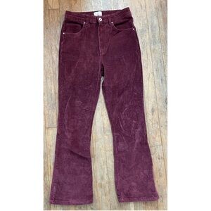 91 Cotton On - Burgundy Corduroy Pants
Women's Size: 6